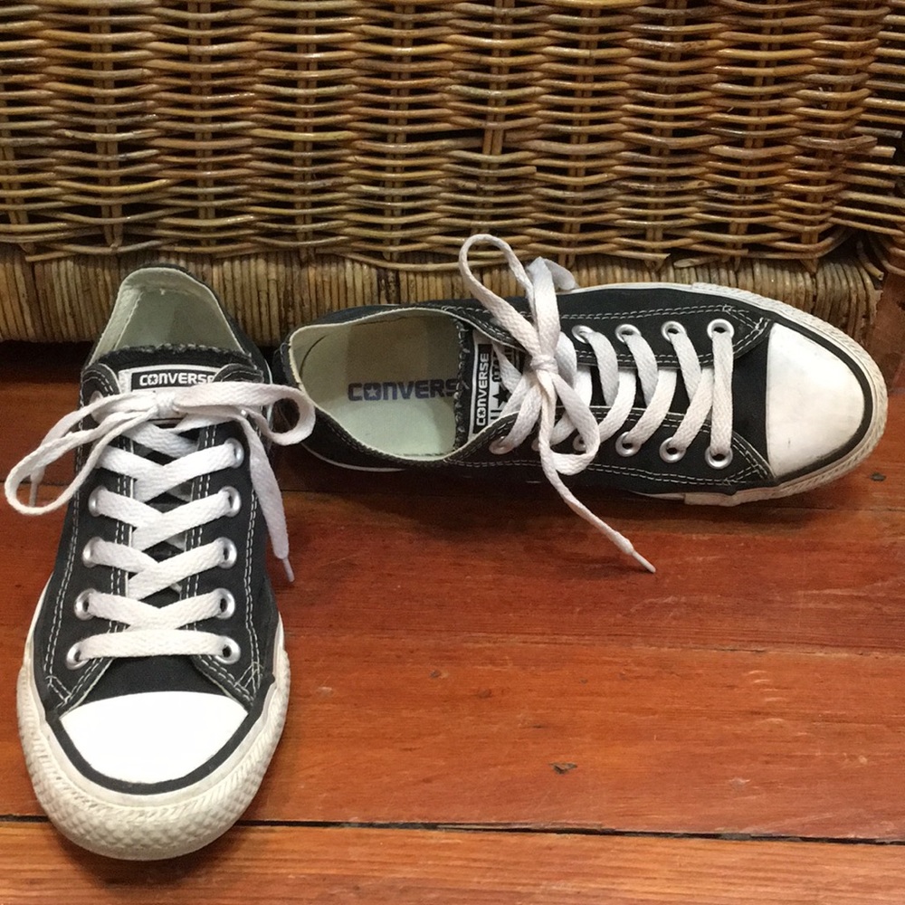 Black Low Top Converse